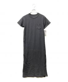 sacai（サカイ）の古着「Cotton Jersey Dress」｜グレー