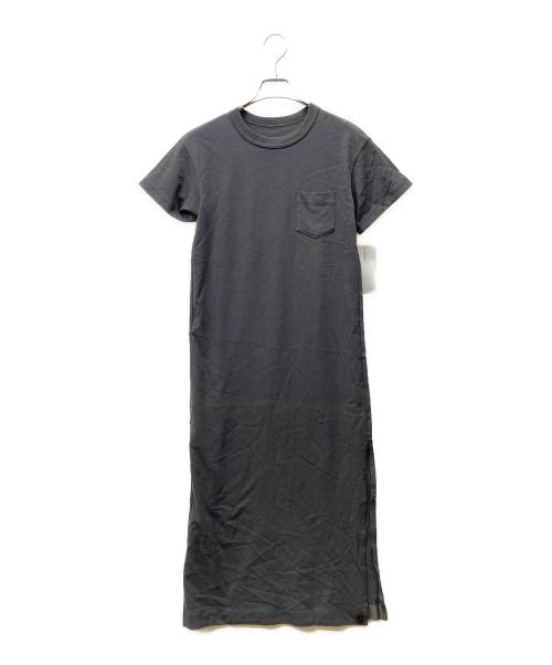sacai（サカイ）sacai (サカイ) Cotton Jersey Dress グレー サイズ:size１の古着・服飾アイテム