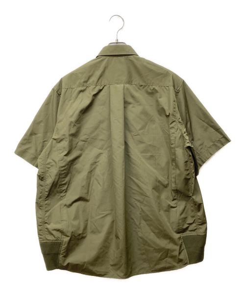 sacai（サカイ）sacai (サカイ) Taffeta Shirt オリーブ サイズ:SIZE 2の古着・服飾アイテム