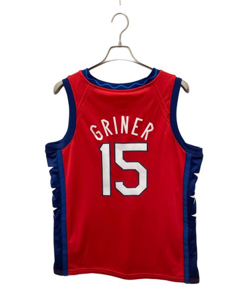 NIKE（ナイキ）NIKE (ナイキ) バスケットボールジャージー レッド サイズ:L 未使用品の古着・服飾アイテム