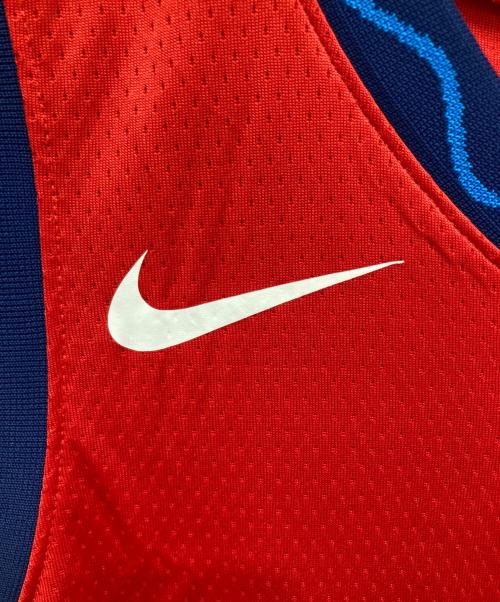 NIKE（ナイキ）NIKE (ナイキ) バスケットボールジャージー レッド サイズ:L 未使用品の古着・服飾アイテム