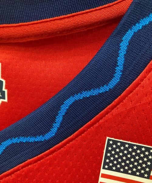 NIKE（ナイキ）NIKE (ナイキ) バスケットボールジャージー レッド サイズ:L 未使用品の古着・服飾アイテム