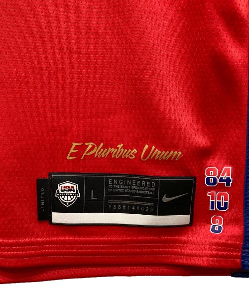 NIKE（ナイキ）NIKE (ナイキ) バスケットボールジャージー レッド サイズ:L 未使用品の古着・服飾アイテム