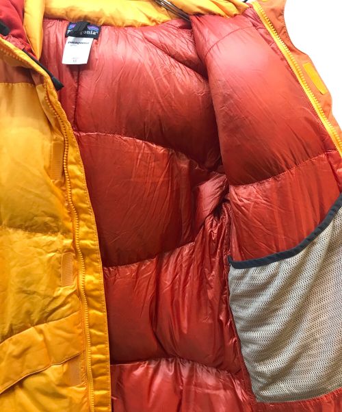 Patagonia（パタゴニア）Patagonia (パタゴニア) ダウンジャケット オレンジ サイズ:XSの古着・服飾アイテム