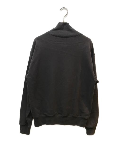 AURALEE（オーラリー）AURALEE (オーラリー) SUPER SOFT HEAVY SWEAT MOCK NECK ブラウンの古着・服飾アイテム