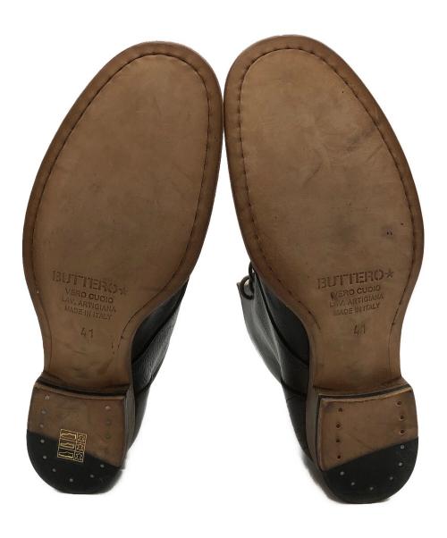 BUTTERO（ブッテロ）BUTTERO (ブッテロ) レースアップブーツ ブラウン サイズ:25.5㎝の古着・服飾アイテム