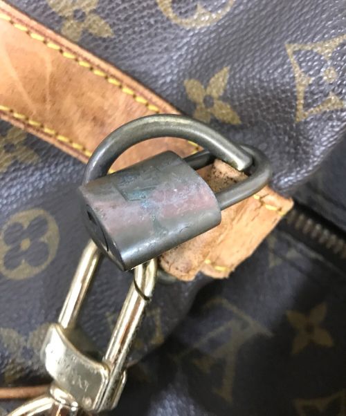 LOUIS VUITTON（ルイ ヴィトン）LOUIS VUITTON (ルイ ヴィトン) キーポル・バンドリエール55 ブラウンの古着・服飾アイテム