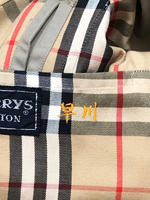 Burberry's（バーバリー）Burberry's (バーバリーズ) ステンカラーコート ベージュ サイズ:記載無しの古着・服飾アイテム