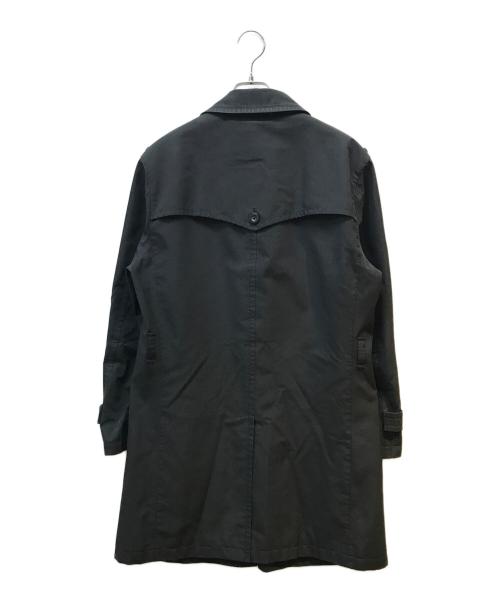 BURBERRY BLACK LABEL（バーバリーブラックレーベル）BURBERRY BLACK LABEL (バーバリーブラックレーベル) シングルトレンチコート ブラック サイズ:Mの古着・服飾アイテム