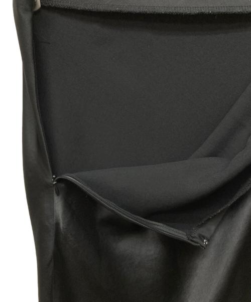 Plage（プラージュ）Plage (プラージュ) SATIN Fluid スカート ブラック サイズ:Ｍの古着・服飾アイテム
