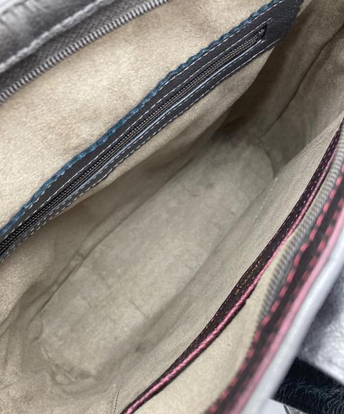 VAGRIE（ヴァグリエ）VAGRIE (ヴァグリエ) クロコダイルハンドバッグ ブラックの古着・服飾アイテム