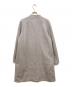 EMPORIO ARMANI (エンポリオアルマーニ) ノーカラーコート グレー サイズ:38：8000円