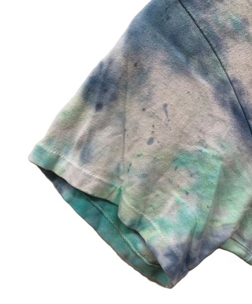 ANDAZIA（アンダジア）ANDAZIA (アンダジア) チシャ猫カットソー スカイブルー サイズ:Mの古着・服飾アイテム