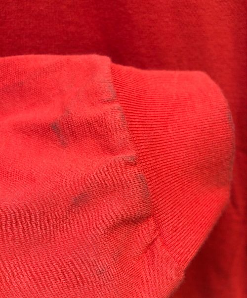 WTAPS（ダブルタップス）WTAPS (ダブルタップス) ロングスリーブカットソー レッド サイズ:x01の古着・服飾アイテム