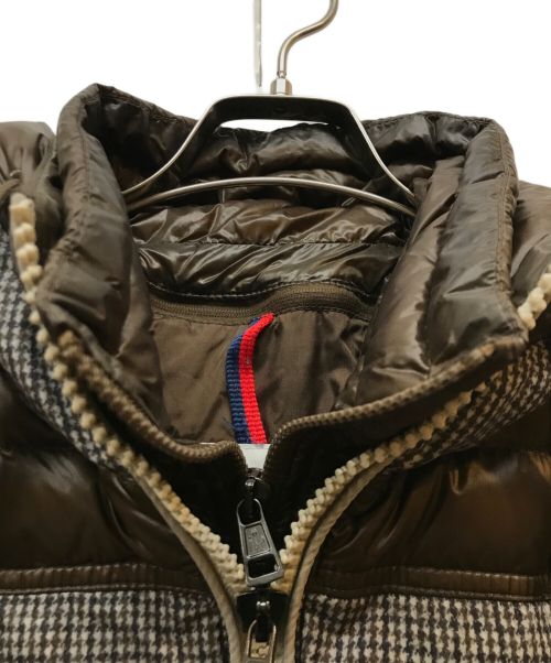 MONCLER（モンクレール）MONCLER (モンクレール) EUSEBEダウンジャケット ブラウンの古着・服飾アイテム
