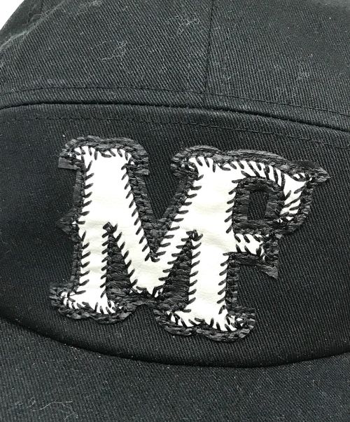 MONCLER（モンクレール）MONCLER (モンクレール) FRAGMENT DESIGN (フラグメントデザイン) BASEBALL CAP ブラックの古着・服飾アイテム