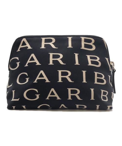BVLGARI（ブルガリ）BVLGARI (ブルガリ) コスメポーチ ブラックの古着・服飾アイテム