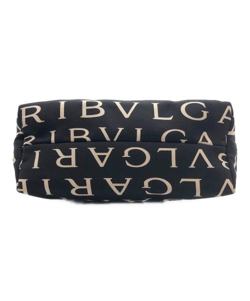 BVLGARI（ブルガリ）BVLGARI (ブルガリ) コスメポーチ ブラックの古着・服飾アイテム