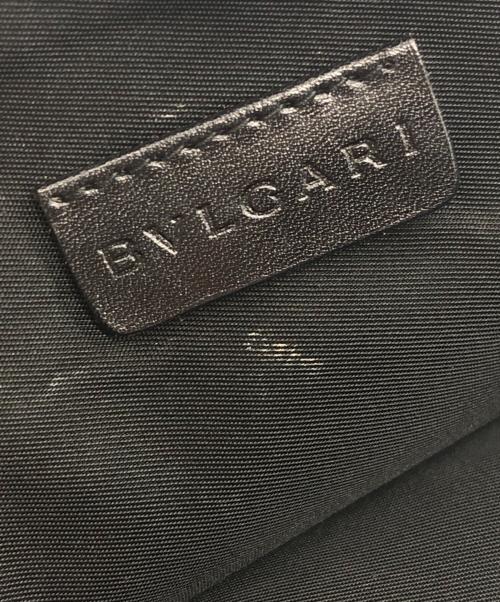 BVLGARI（ブルガリ）BVLGARI (ブルガリ) コスメポーチ ブラックの古着・服飾アイテム