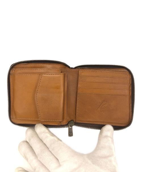 Needles（ニードルズ）Needles (ニードルズ) Single Wallet - Crocodile Embossed Leather レッドの古着・服飾アイテム