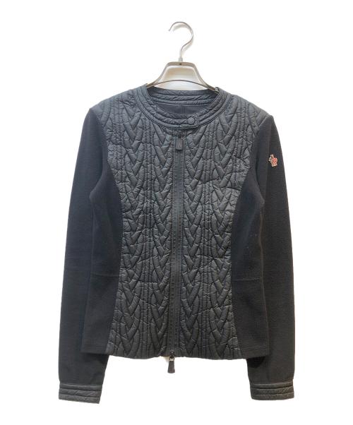 MONCLER（モンクレール）MONCLER (モンクレール) MAGLIA COLLO ALLA COREANA ブラック サイズ:XSの古着・服飾アイテム