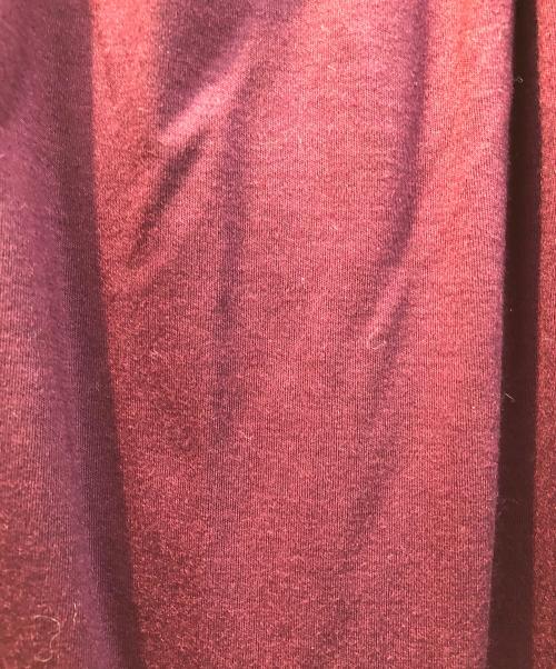 Salvatore Ferragamo（サルヴァトーレ フェラガモ）Salvatore Ferragamo (サルヴァトーレ フェラガモ) フロントリボンワンピース ボルドー サイズ:Mの古着・服飾アイテム