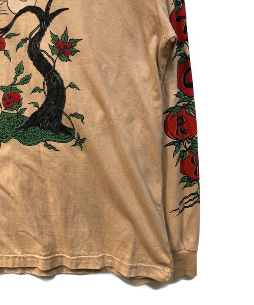 STORY mfg（ストーリーエムエフジー）STORY MFG (ストーリーエムエフジー) ロングスリーブカットソー ベージュ サイズ:XLの古着・服飾アイテム