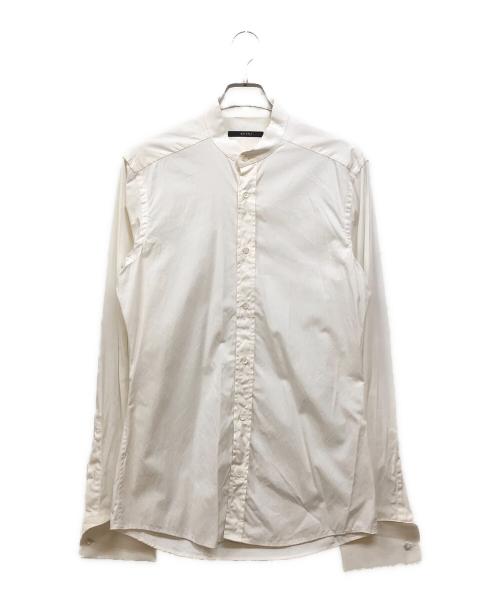 GUCCI（グッチ）GUCCI (グッチ) バンドカラーシャツ ホワイト サイズ:記載無しの古着・服飾アイテム
