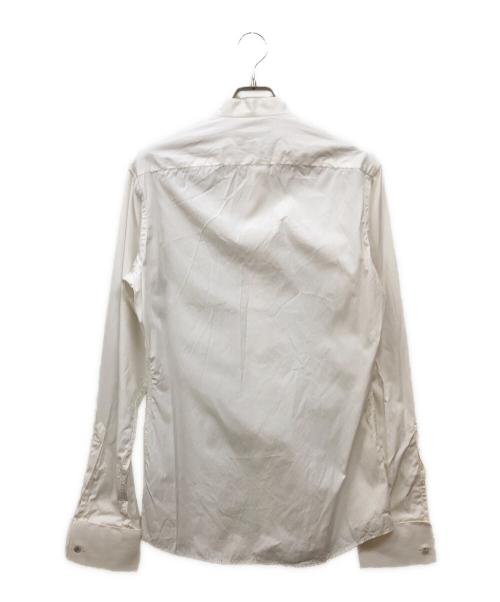 GUCCI（グッチ）GUCCI (グッチ) バンドカラーシャツ ホワイト サイズ:記載無しの古着・服飾アイテム