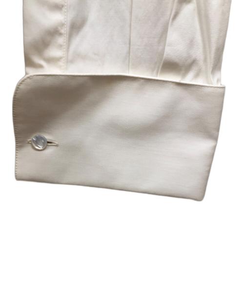GUCCI（グッチ）GUCCI (グッチ) バンドカラーシャツ ホワイト サイズ:記載無しの古着・服飾アイテム
