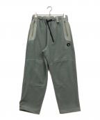 Nordiskノルディスク）の古着「ADJUST BELT FLEECE PANTS」｜グリーン