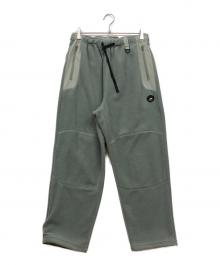 Nordisk（ノルディスク）の古着「ADJUST BELT FLEECE PANTS」｜グリーン