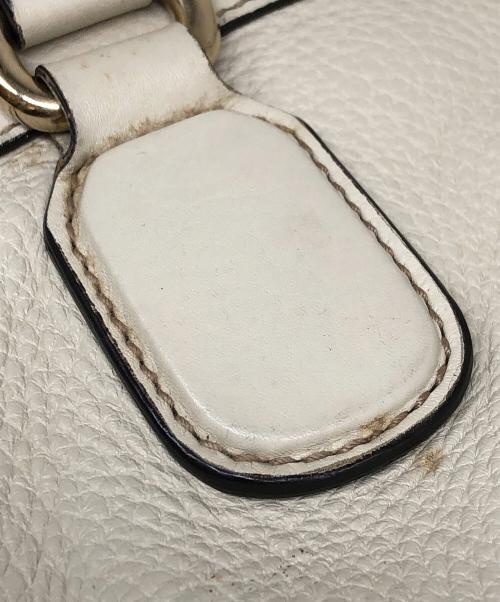 GUCCI（グッチ）GUCCI (グッチ) ハンドバッグ アイボリーの古着・服飾アイテム
