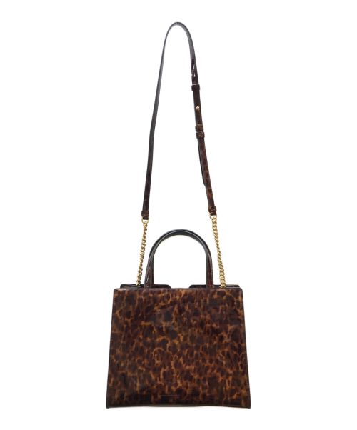 Salvatore Ferragamo（サルヴァトーレ フェラガモ）Salvatore Ferragamo (サルヴァトーレ フェラガモ) 2WAYトートバッグ ブラウンの古着・服飾アイテム