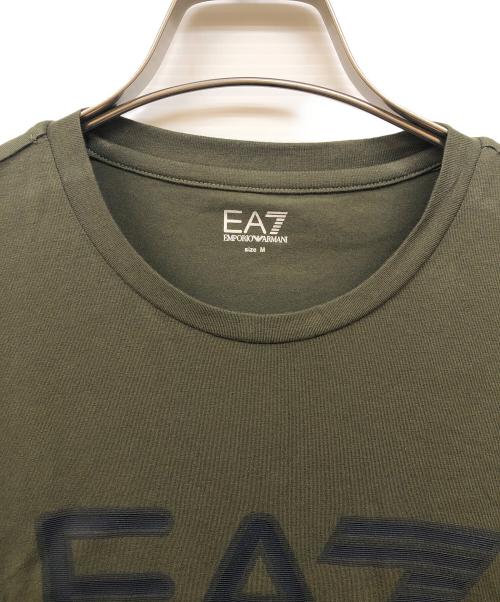 EA7（イーエーセブン）EA7 (イーエーセブン) ロゴカットソー グリーン サイズ:Mの古着・服飾アイテム