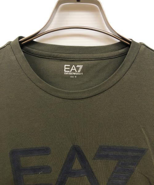 EA7（イーエーセブン）EA7 (イーエーセブン) ロゴカットソー グリーン サイズ:Mの古着・服飾アイテム