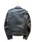 Schott (ショット) 618ダブルライダースジャケット ブラック サイズ:36：27000円