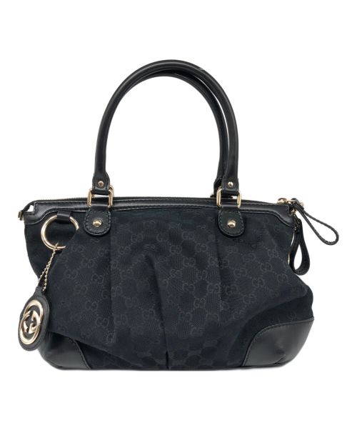 GUCCI（グッチ）GUCCI (グッチ) トートバッグ ブラックの古着・服飾アイテム