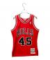 MITCHELL & NESS（ミッチェルアンドネス）の古着「AUTHENTIC JERSEY #23 MICHAEL JORDAN 94-95/CHICAGO BULLS」｜レッド