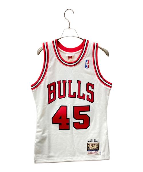 MITCHELL & NESS（ミッチェルアンドネス）MITCHELL & NESS (ミッチェルアンドネス) AUTHENTIC JERSEY #23 MICHAEL JORDAN 94-95/CHICAGO BULLS ホワイト サイズ:Sの古着・服飾アイテム