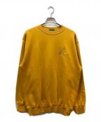 KENZOケンゾー）の古着「刺繍クルーネックスウェット」｜イエロー
