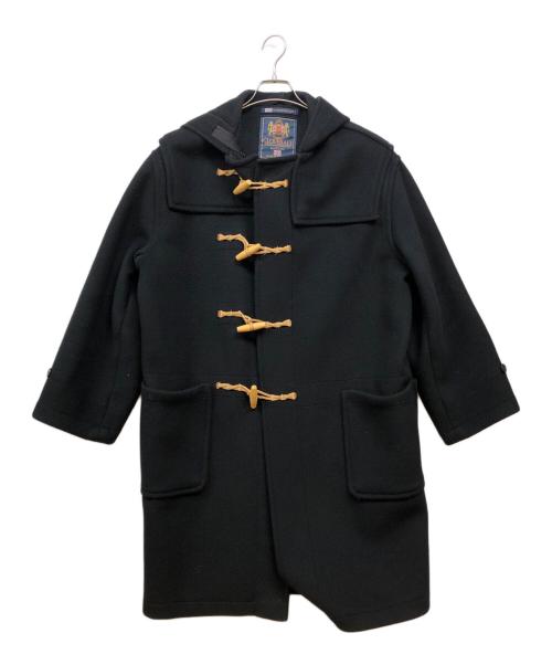 GLOVER ALL（グローバーオール）GLOVER ALL (グローバーオール) ロングダッフルダッフルコート ブラック サイズ:記載無しの古着・服飾アイテム