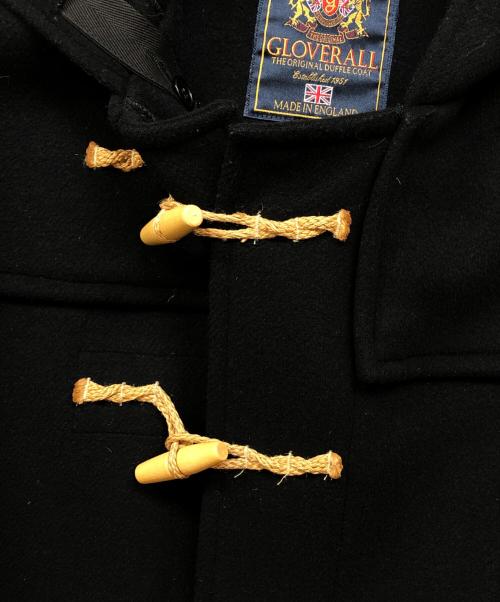 GLOVER ALL（グローバーオール）GLOVER ALL (グローバーオール) ロングダッフルダッフルコート ブラック サイズ:記載無しの古着・服飾アイテム