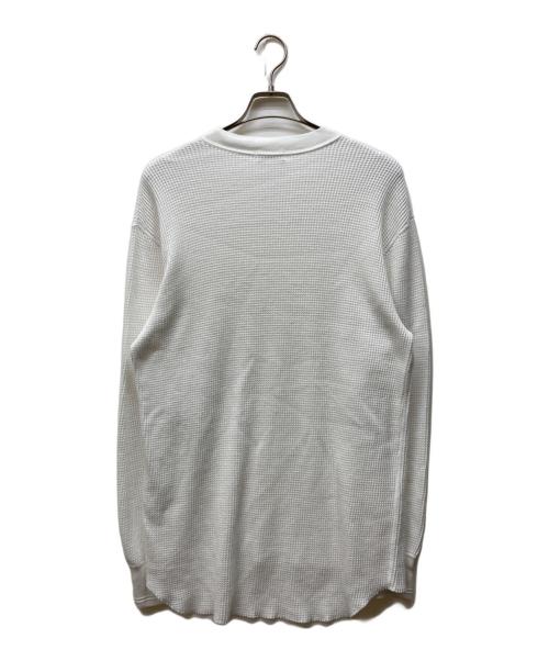 nanamica（ナナミカ）nanamica (ナナミカ) Crew Neck L/S Thermal Tee ホワイト サイズ:Mの古着・服飾アイテム