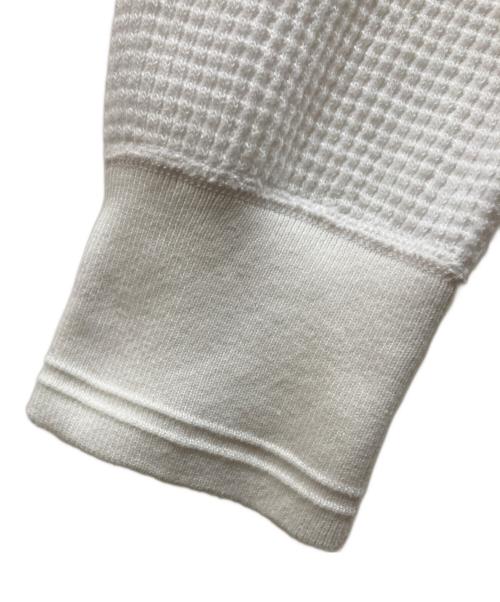 nanamica（ナナミカ）nanamica (ナナミカ) Crew Neck L/S Thermal Tee ホワイト サイズ:Mの古着・服飾アイテム