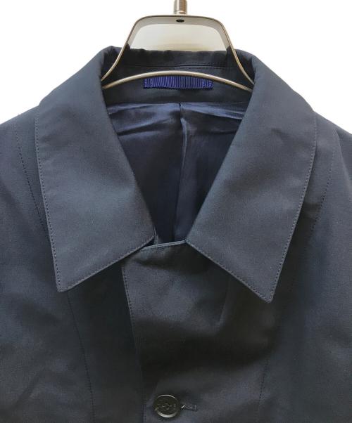 LANVIN en Bleu（ランバンオンブルー）LANVIN en Bleu (ランバンオンブルー) ボンディング バルカラーコート ネイビー サイズ:48の古着・服飾アイテム