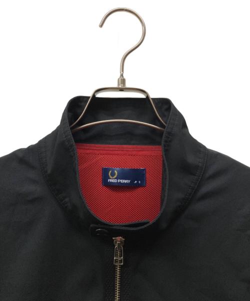 FRED PERRY（フレッドペリー）FRED PERRY (フレッドペリー) ジップアップジャケット ブラック サイズ:Sの古着・服飾アイテム