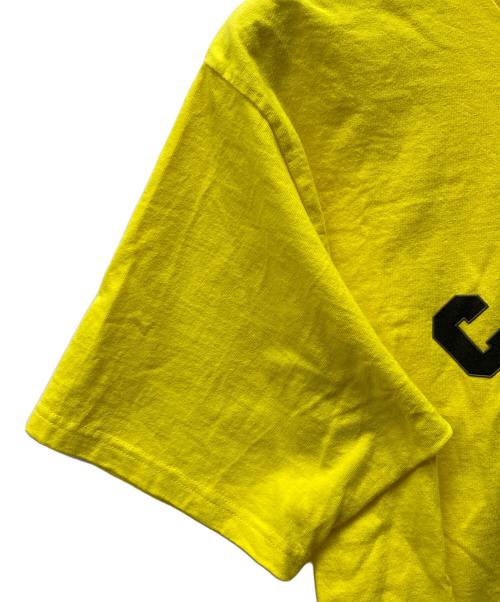 COACH（コーチ）COACH (コーチ) BAPE BY A BATHING APE (ベイプバイアベイシングエイプ) コラボプリントTシャツ イエロー サイズ:Lの古着・服飾アイテム