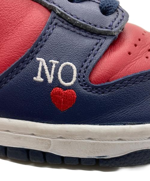 NIKE SB（ナイキエスビー）NIKE SB (ナイキエスビー) Supreme (シュプリーム) Dunk High By Any Means レッド サイズ:24cmの古着・服飾アイテム