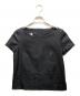 JIL SANDER NAVY（ジルサンダー ネイビー）の古着「シルク100％ビーズブラウス」｜ブラック